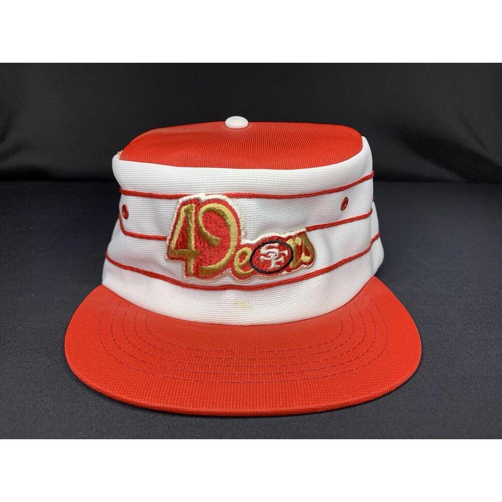 Vintage San Francisco 49ers Pillbox Snapback Hat - See Condition - P21